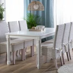 Beliani Eettafel Wit In Diverse Formaten CARY -Exporteren Stoelen Winkel undef src sa picid 714238 type color image scaled