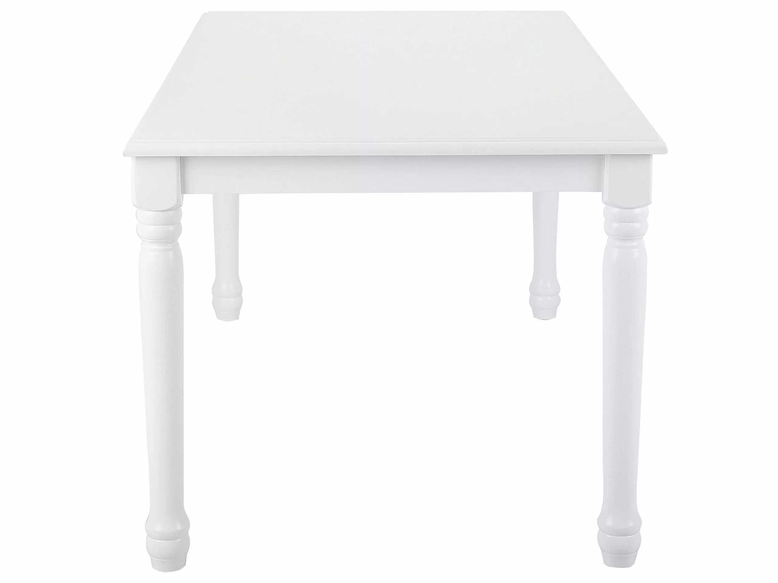 Beliani Eettafel Wit In Diverse Formaten CARY - Afbeelding 6