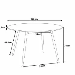 Beliani Eettafel Zwart In Diverse Formaten BOVIO -Exporteren Stoelen Winkel undef src sa picid 715887 type whitesh image scaled