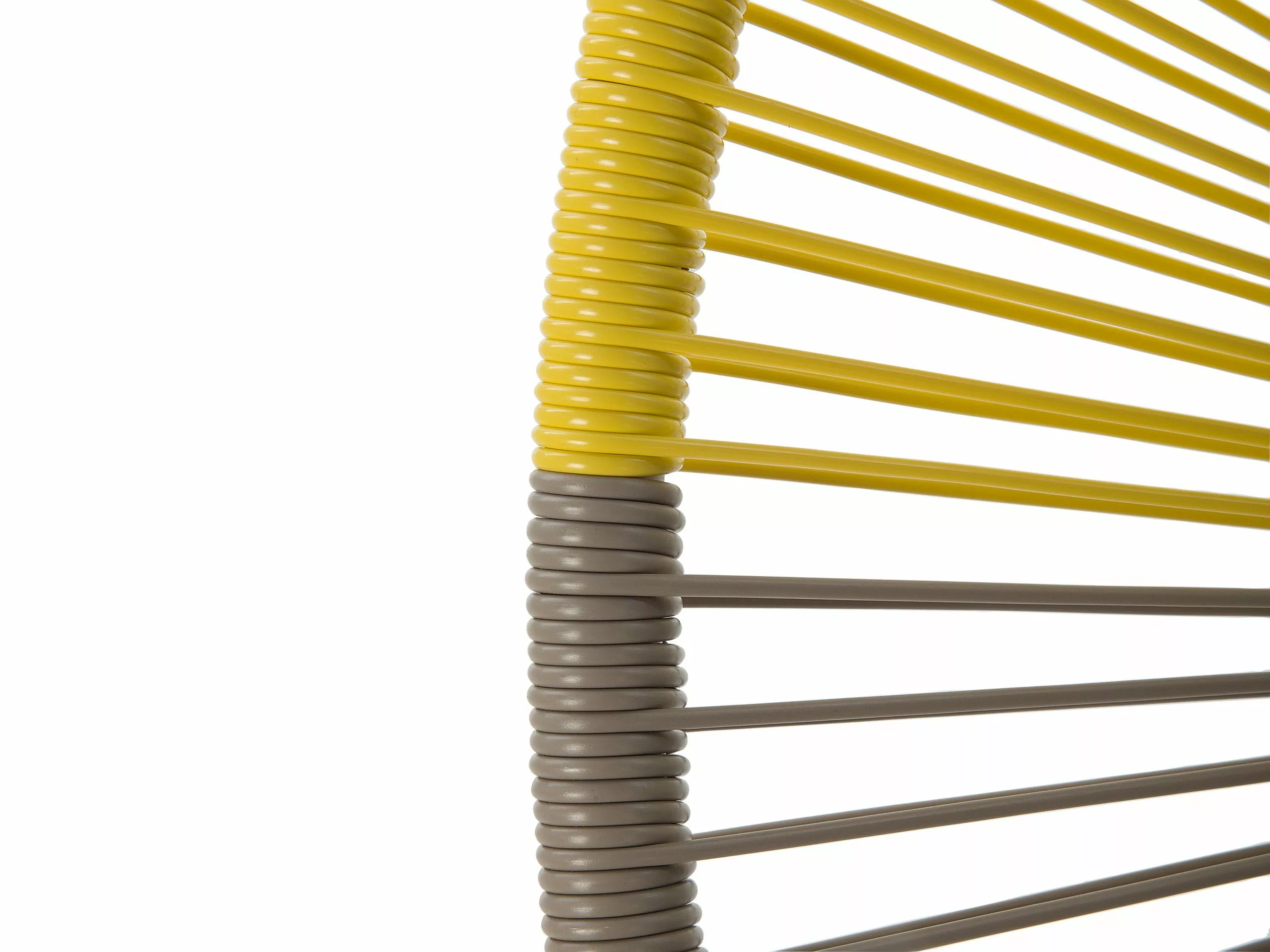 Beliani Stoel Set Van 2 Rotan Beige/geel ACAPULCO - Afbeelding 9