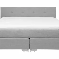 Beliani Boxspring Stof Lichtgrijs In Diverse Formaten CONSUL -Exporteren Stoelen Winkel undef src sa picid 718326 type whitesh image scaled