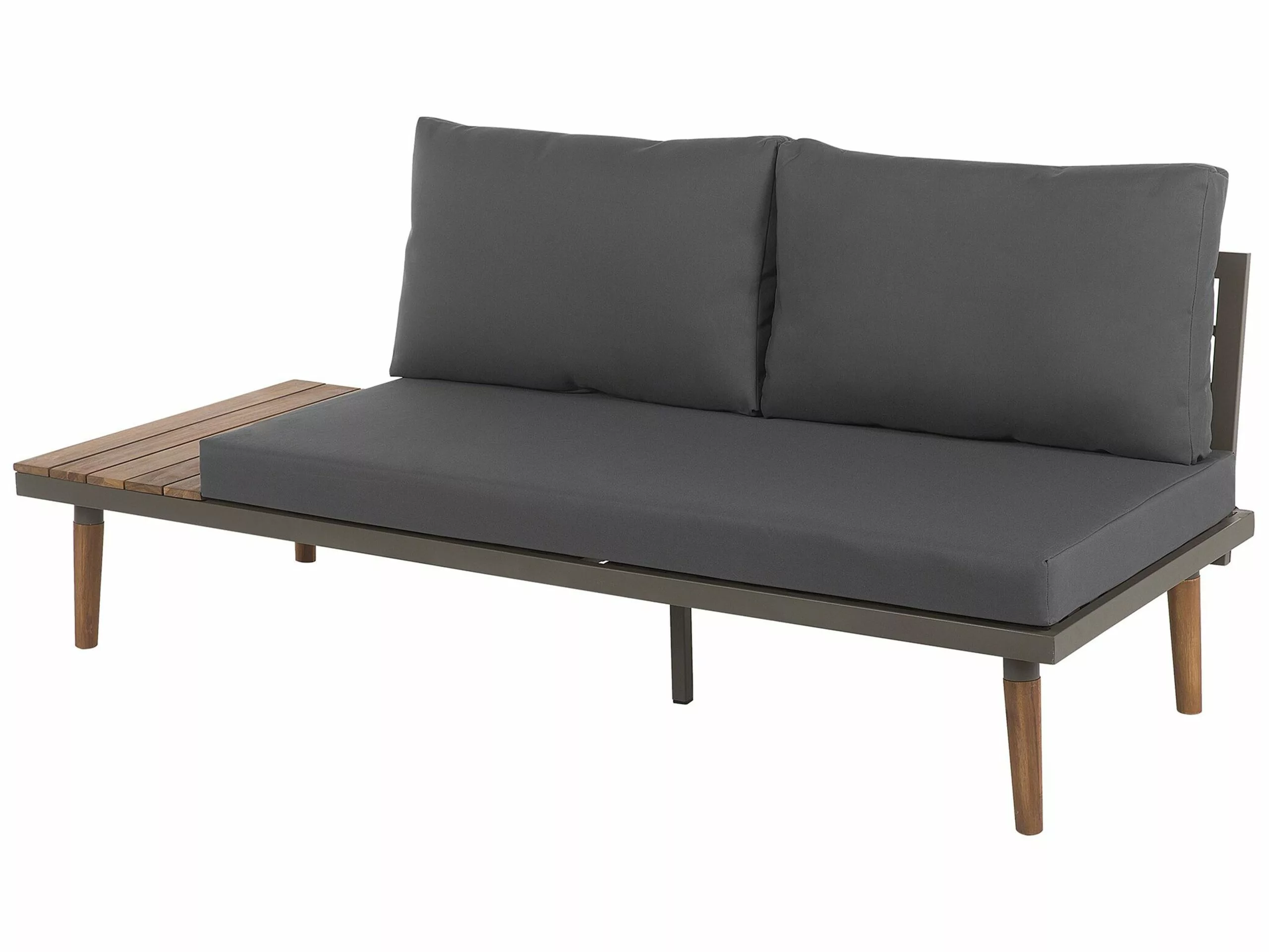 Beliani Loungeset 5-zits Acaciahout Grijs CORATO - Afbeelding 10