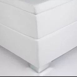 Beliani Boxspring Kunstleer Wit In Diverse Formaten PRESIDENT -Exporteren Stoelen Winkel undef src sa picid 721754 type whitesh image