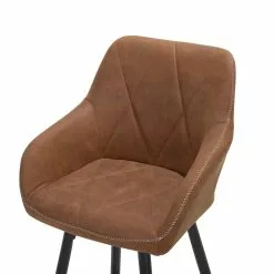 Beliani Barkruk Set Van 2 Stof Goudbruin DARIEN -Exporteren Stoelen Winkel undef src sa picid 724412 type whitesh image scaled
