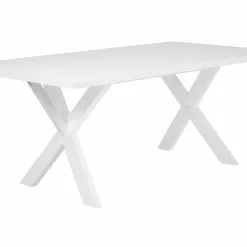 Beliani Eettafel Wit 180 X 100 Cm LISALA