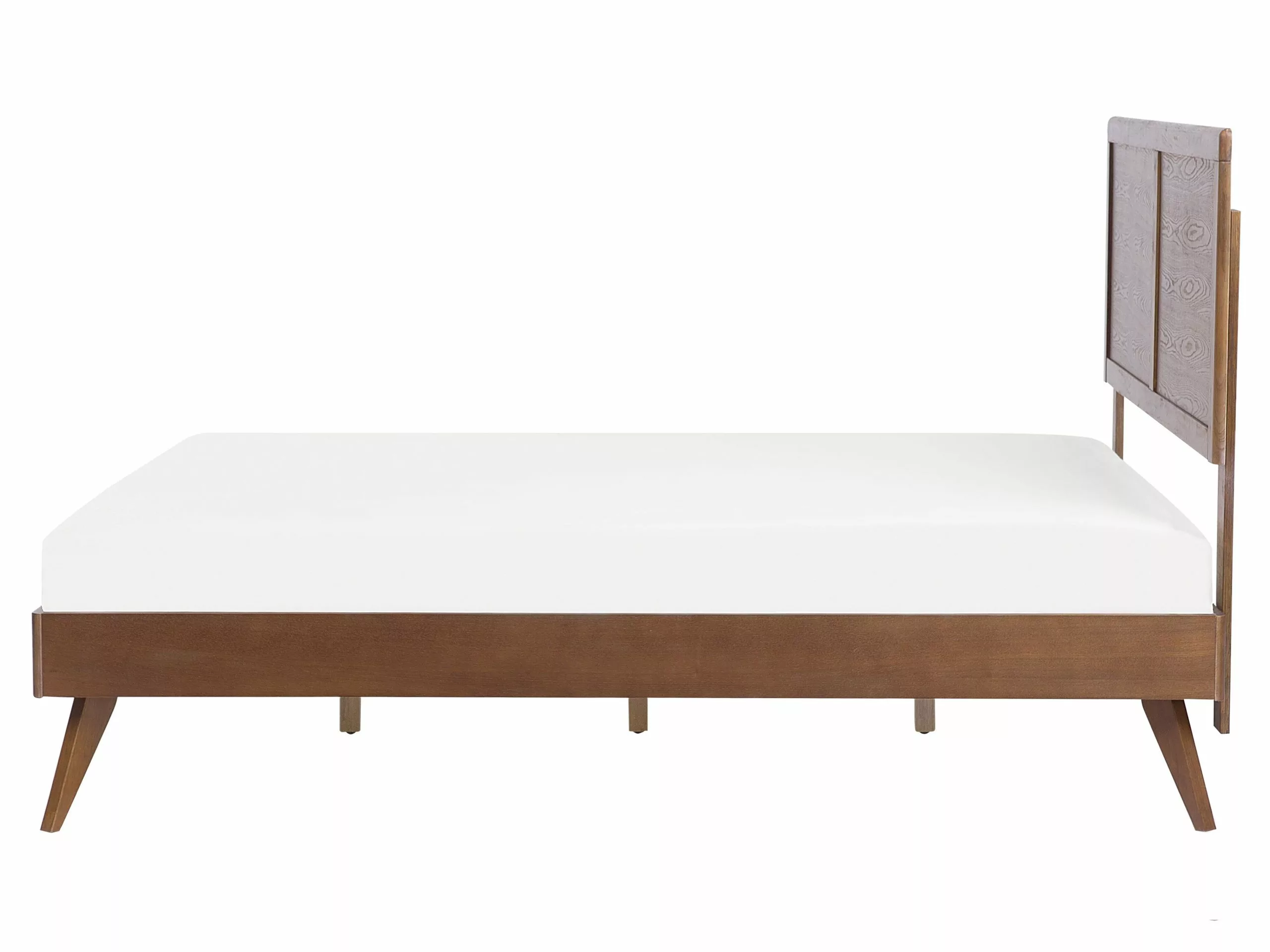 Beliani Bed Hout Donkerbruin In Diverse Formaten ISTRES - Afbeelding 4