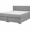 Beliani Boxspring Stof Lichtgrijs In Diverse Formaten ADMIRAL -Exporteren Stoelen Winkel undef src sa picid 728092 type whitesh image