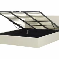 Beliani Bed Stof Beige Met Opbergruimte In Diverse Formaten ORBEY