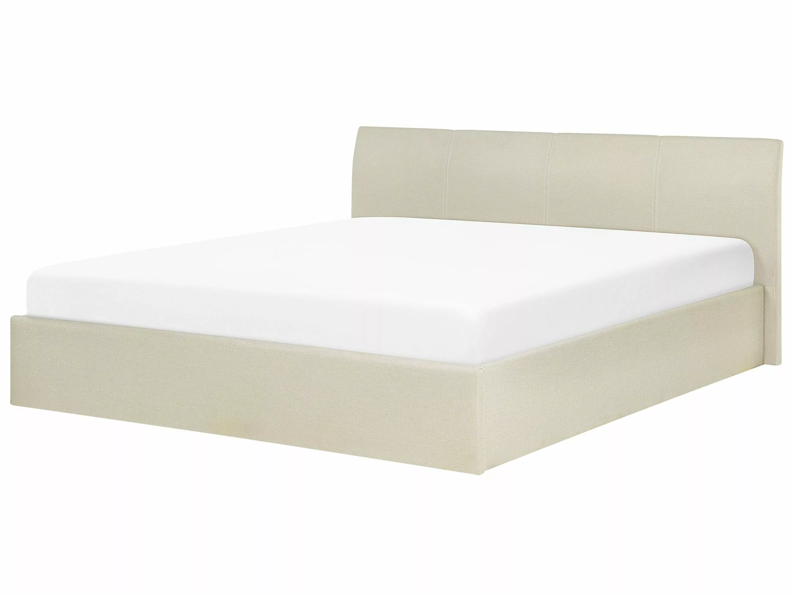 Beliani Bed Stof Beige Met Opbergruimte In Diverse Formaten ORBEY - Afbeelding 10