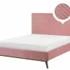 Beliani Bed Fluweel Roze In Diverse Formaten BAYONNE -Exporteren Stoelen Winkel undef src sa picid 729798 type whitesh image