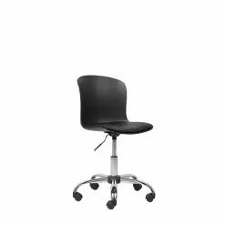Beliani Bureaustoel Met Kunstleer Zwart VAMO 14 Beliani Bureaustoel Met Kunstleer Zwart VAMO -Exporteren Stoelen Winkel undef src sa picid 731938 type whitesh image