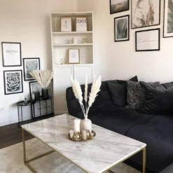 Beliani Salontafel Marmerlook Beige/goud DELANO 14 Beliani Salontafel Marmerlook Beige/goud DELANO -Exporteren Stoelen Winkel undef src sa picid 732405 type whitesh image