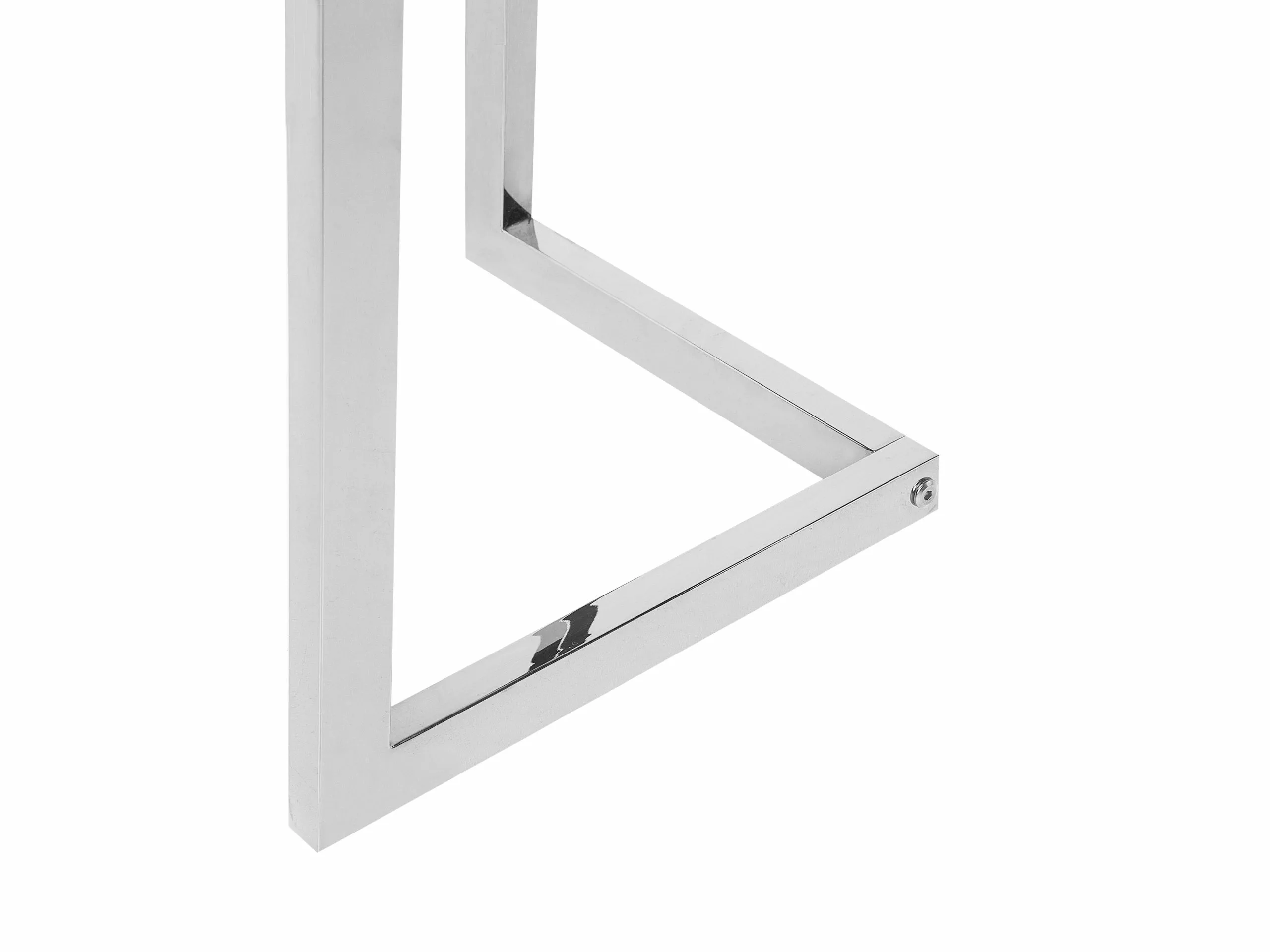 Beliani Salontafel Zilver FRESNO - Afbeelding 5