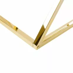 Beliani Bijzettafel Glas/goud BEVERLY -Exporteren Stoelen Winkel undef src sa picid 733182 type whitesh image scaled