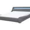 Beliani Bed Kunstleer Grijs In Diverse Formaten Met LED-verlichting AVIGNON -Exporteren Stoelen Winkel undef src sa picid 737177 type whitesh image