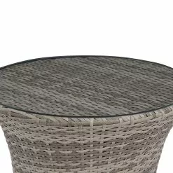 Beliani Tuinset Rotan Grijs CAPRI -Exporteren Stoelen Winkel undef src sa picid 737833 type whitesh image scaled