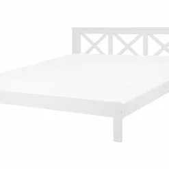 Beliani Bed Hout Wit In Diverse Formaten TANNAY