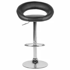 Beliani Barkruk Set Van 2 Kunstleer Zwart PEORIA -Exporteren Stoelen Winkel undef src sa picid 743367 type whitesh image scaled