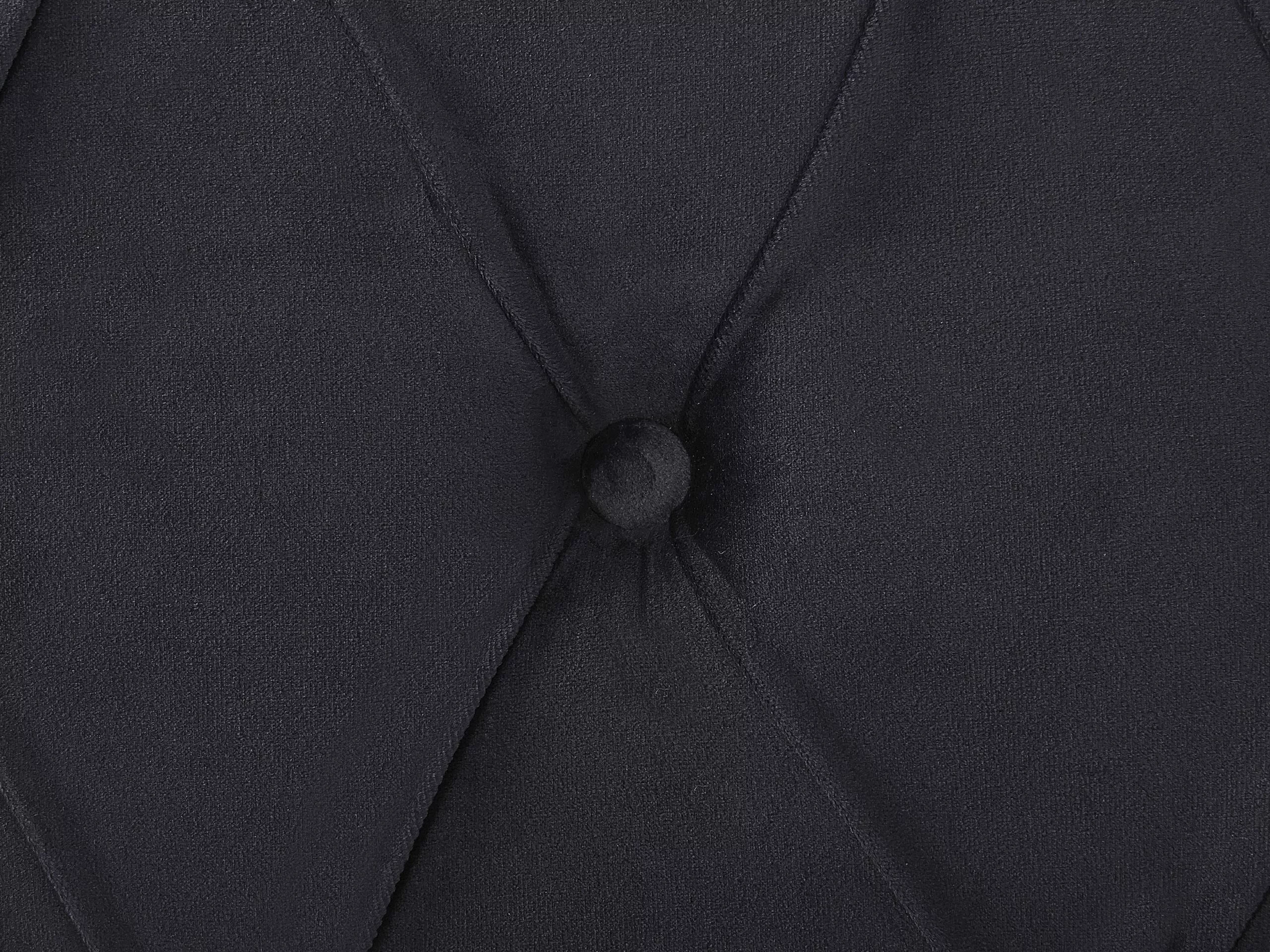 Beliani Bed Fluweel Zwart In Diverse Formaten AVALLON 12 Beliani Bed Fluweel Zwart In Diverse Formaten AVALLON - Afbeelding 10