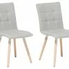 Beliani Eetkamerstoel Set Van 2 Stof Lichtgrijs BROOKLYN -Exporteren Stoelen Winkel undef src sa picid 743934 type whitesh image