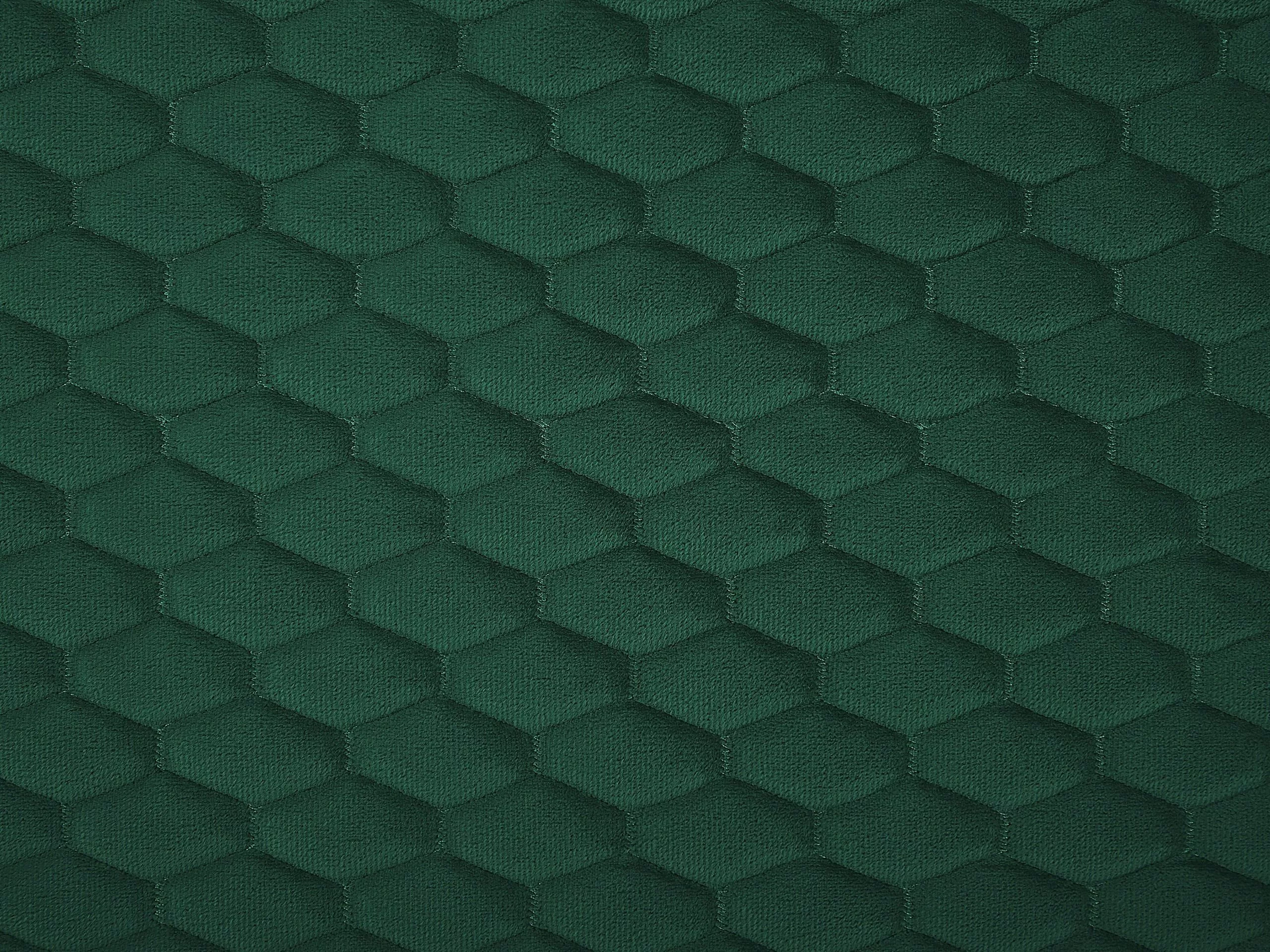 Beliani Bed Fluweel Donkergroen In Diverse Formaten BAYONNE - Afbeelding 9