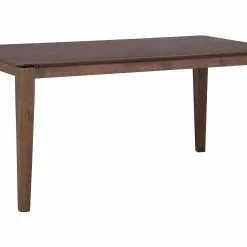 Beliani Eettafel Donkerbruin 160 X 90 Cm LOTTIE