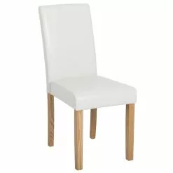 Beliani Eetkamerstoel Set Van 2 Kunstleer Wit BROADWAY -Exporteren Stoelen Winkel undef src sa picid 744504 type whitesh image scaled