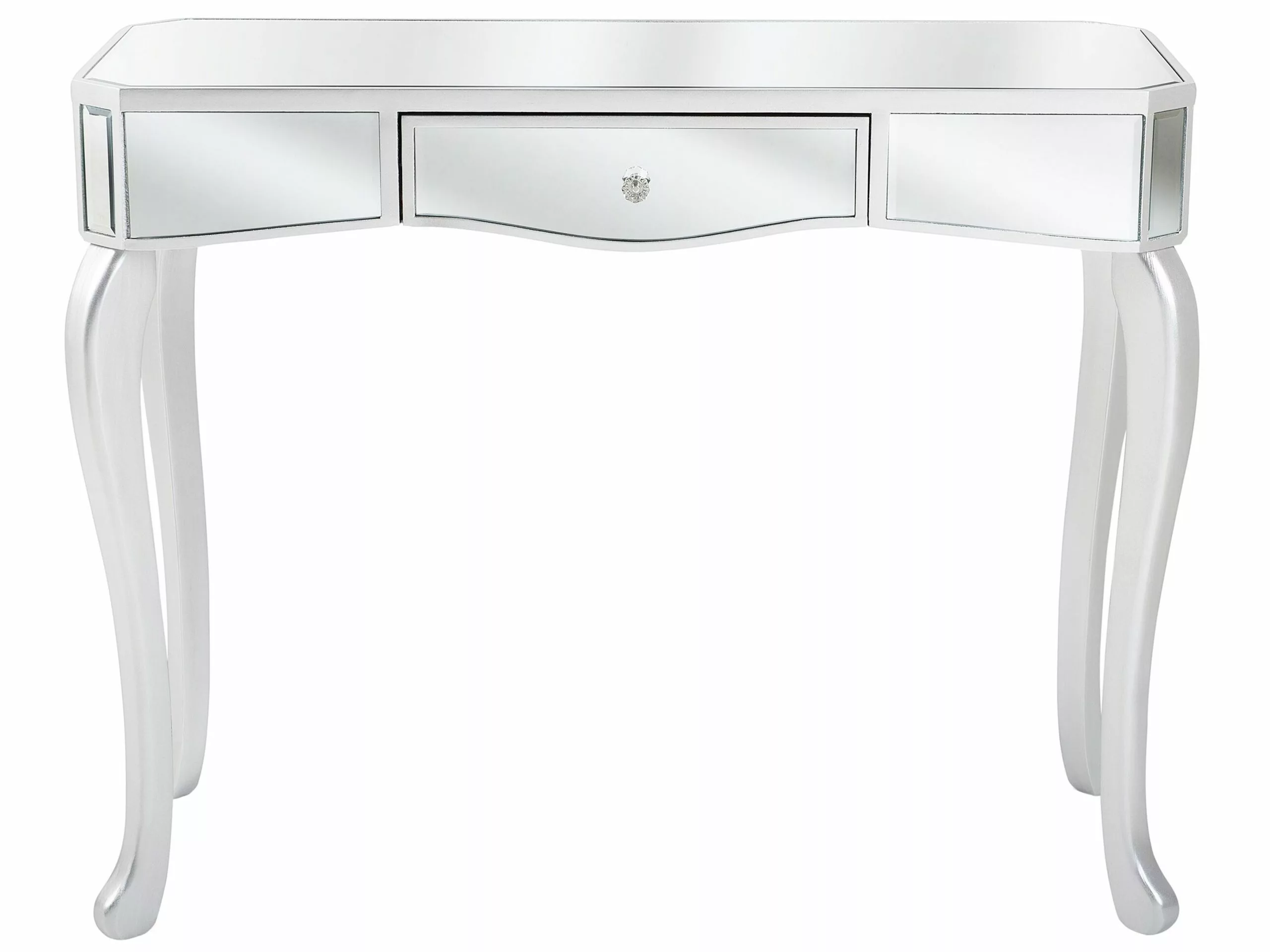 Beliani Sidetable Met Lade Spiegeleffect CARCASSONNE - Afbeelding 4