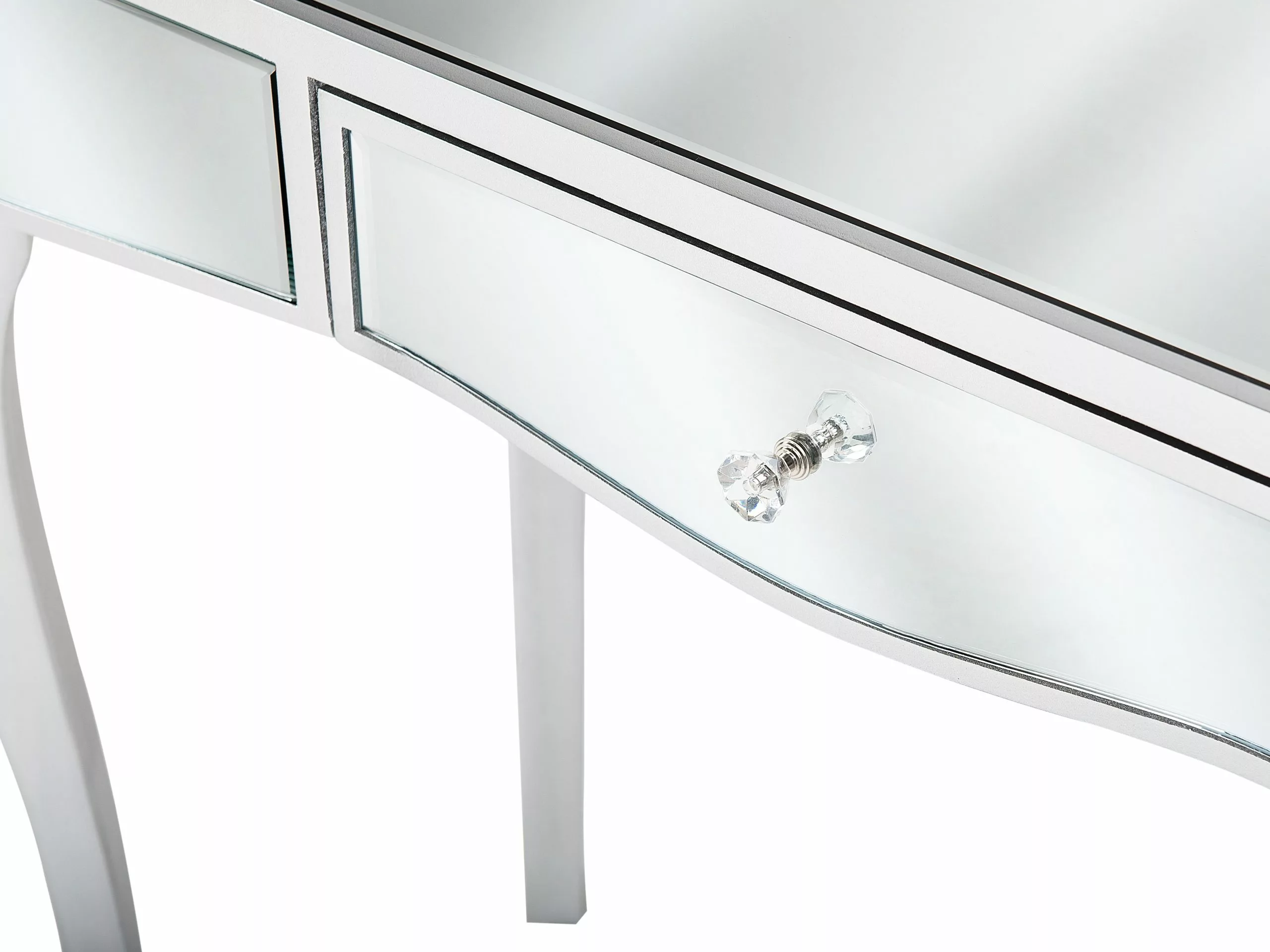 Beliani Sidetable Met Lade Spiegeleffect CARCASSONNE - Afbeelding 7