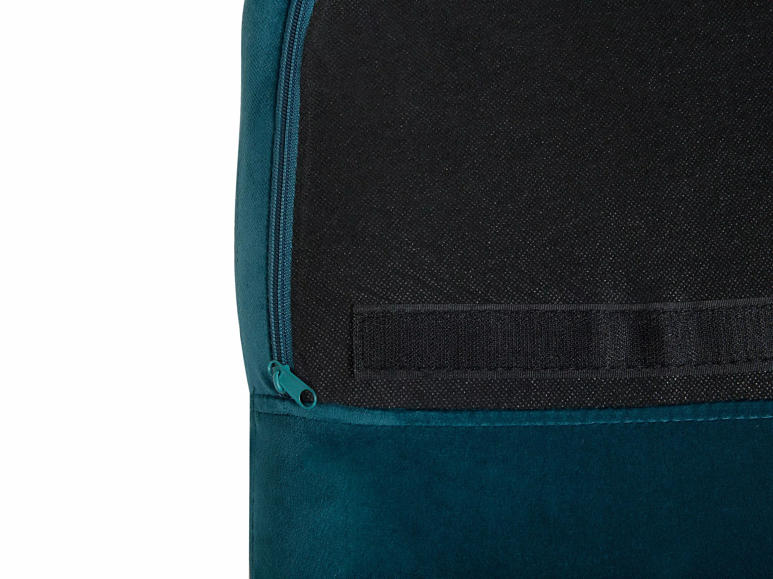 Beliani Schommelstoel Fluweelstof Smaragdgroen ELLAN - Afbeelding 6