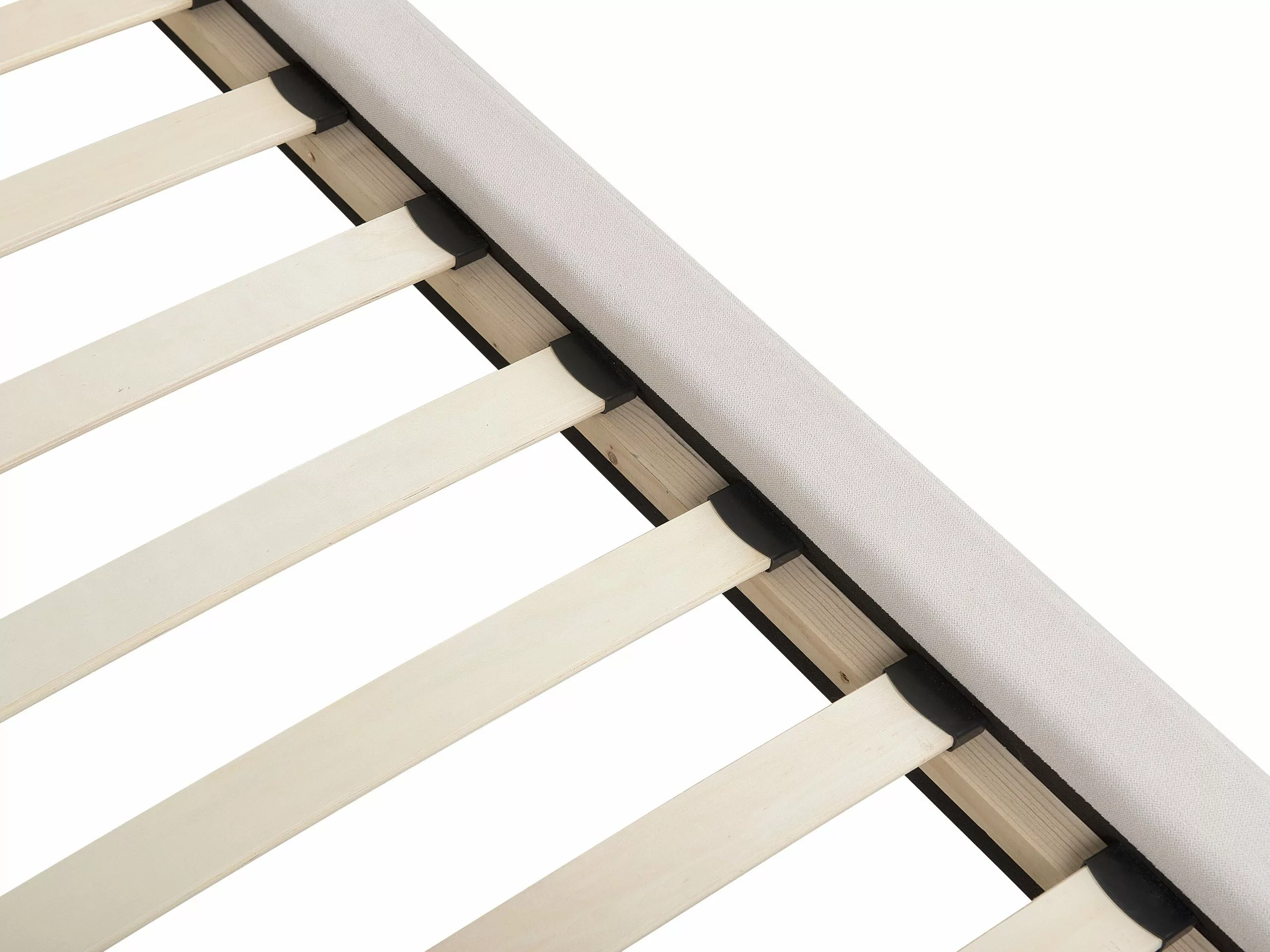 Beliani Bed Chenille Beige In Diverse Formaten MELLE 10 Beliani Bed Chenille Beige In Diverse Formaten MELLE - Afbeelding 8