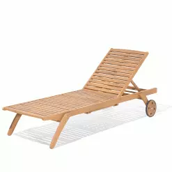 Beliani Ligstoel Acaciahout Grijs CESANA -Exporteren Stoelen Winkel undef src sa picid 746502 type whitesh image