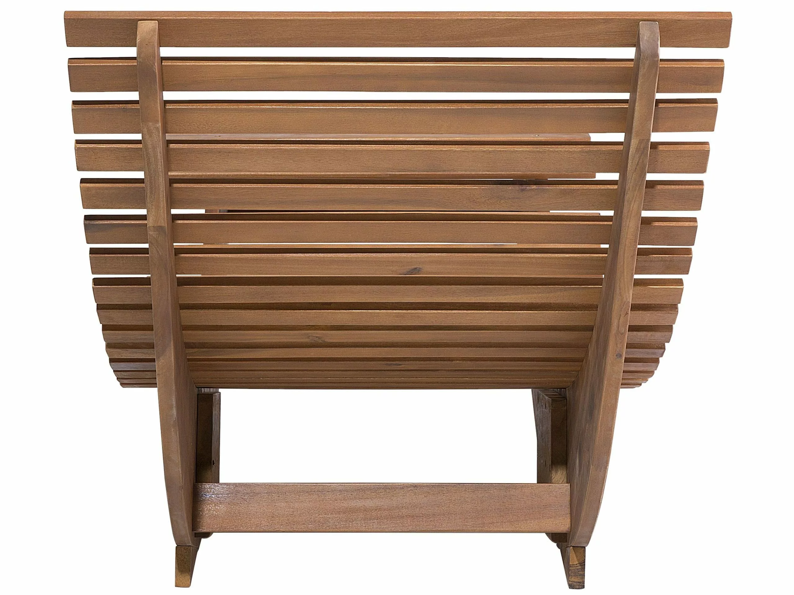 Beliani Ligstoel Acaciahout Grijs BRESCIA 8 Beliani Ligstoel Acaciahout Grijs BRESCIA - Afbeelding 6