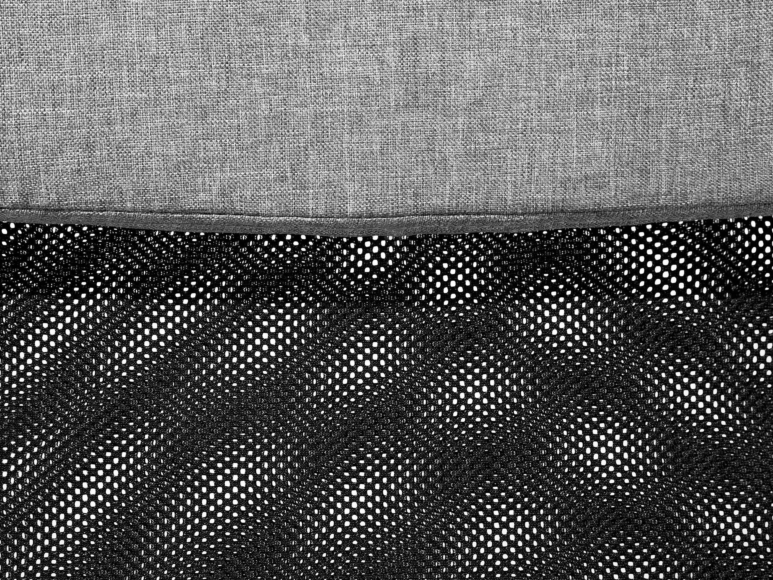 Beliani Bureaustoel Stof Donkergrijs PIONEER - Afbeelding 9