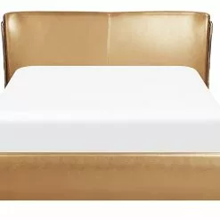 Beliani Bed Leer Goud Met LED-verlichting In Diverse Formaten PARIS 17 Beliani Bed Leer Goud Met LED-verlichting In Diverse Formaten PARIS -Exporteren Stoelen Winkel undef src sa picid 749023 type whitesh image scaled