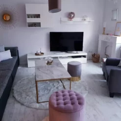 Beliani Salontafel Marmerlook Beige/goud DELANO 17 Beliani Salontafel Marmerlook Beige/goud DELANO -Exporteren Stoelen Winkel undef src sa picid 752823 type whitesh image