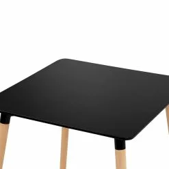 Beliani Eettafel Zwart 80 X 80 Cm BUSTO -Exporteren Stoelen Winkel undef src sa picid 753836 type whitesh image scaled