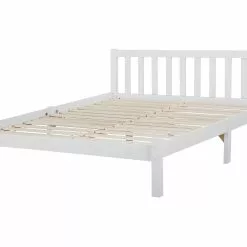 Beliani Bed Hout Wit In Diverse Formaten FLORAC -Exporteren Stoelen Winkel undef src sa picid 754682 type whitesh image scaled