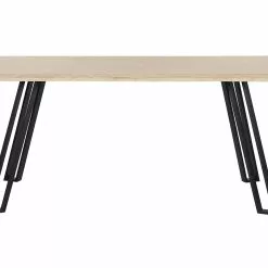 Beliani Eettafel Licht Hout 180 X 90 Cm GRAHAM -Exporteren Stoelen Winkel undef src sa picid 755617 type whitesh image scaled