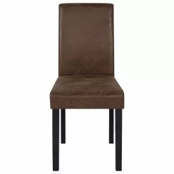 Beliani Eetkamerstoel Set Van 2 Kunstleer Goudbruin BROADWAY -Exporteren Stoelen Winkel undef src sa picid 756126 type whitesh image scaled