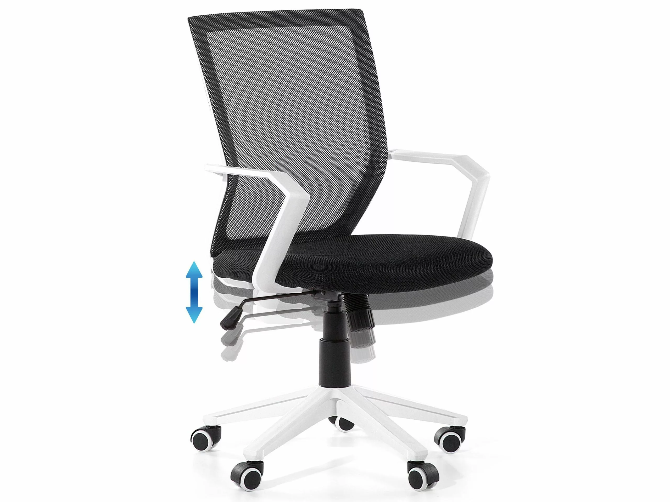 Beliani Bureaustoel Zwart RELIEF 10 Beliani Bureaustoel Zwart RELIEF - Afbeelding 8