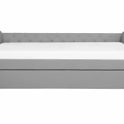 Beliani Bedbank Stof Lichtgrijs 90 X 200 Cm LIBOURNE -Exporteren Stoelen Winkel undef src sa picid 759984 type whitesh image scaled