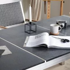 Beliani Tuintafel Graniet/RVS Zwart In Diverse Formaten GROSSETO -Exporteren Stoelen Winkel undef src sa picid 764206 type whitesh image scaled