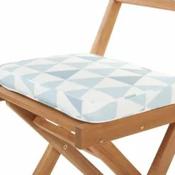 Beliani Balkonset Acaciahout Lichtbruin/blauw FIJI -Exporteren Stoelen Winkel undef src sa picid 764290 type whitesh image scaled