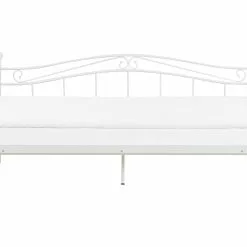 Beliani Bedbank Metaal Wit 80 X 200 Cm TULLE -Exporteren Stoelen Winkel undef src sa picid 765264 type whitesh image scaled