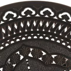 Beliani Tuintafel Aluminium Bruin ⌀ 102 Cm SALENTO 11 Beliani Tuintafel Aluminium Bruin ⌀ 102 Cm SALENTO -Exporteren Stoelen Winkel undef src sa picid 765555 type whitesh image scaled