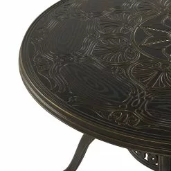 Beliani Tuintafel Aluminium Bruin ⌀ 100 Cm SAPRI 10 Beliani Tuintafel Aluminium Bruin ⌀ 100 Cm SAPRI -Exporteren Stoelen Winkel undef src sa picid 765801 type whitesh image scaled