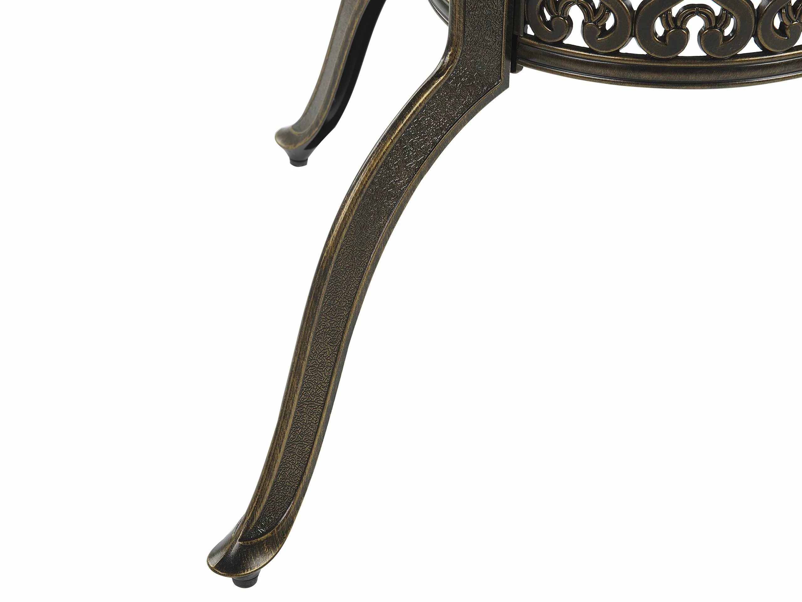 Beliani Tuinset Aluminium Bruin SAPRI 8 Beliani Tuinset Aluminium Bruin SAPRI - Afbeelding 6