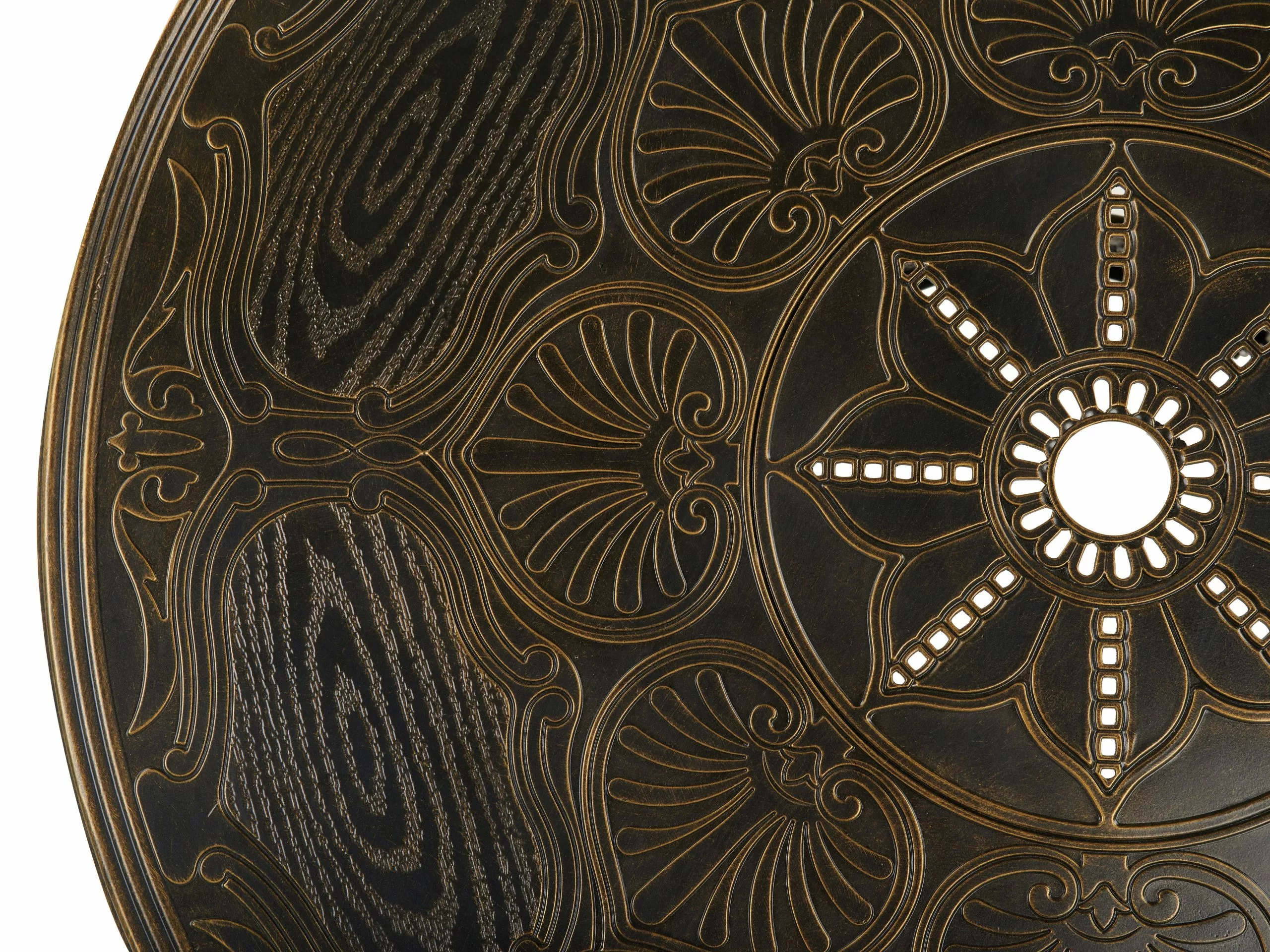 Beliani Tuinset Aluminium Bruin SAPRI 9 Beliani Tuinset Aluminium Bruin SAPRI - Afbeelding 7