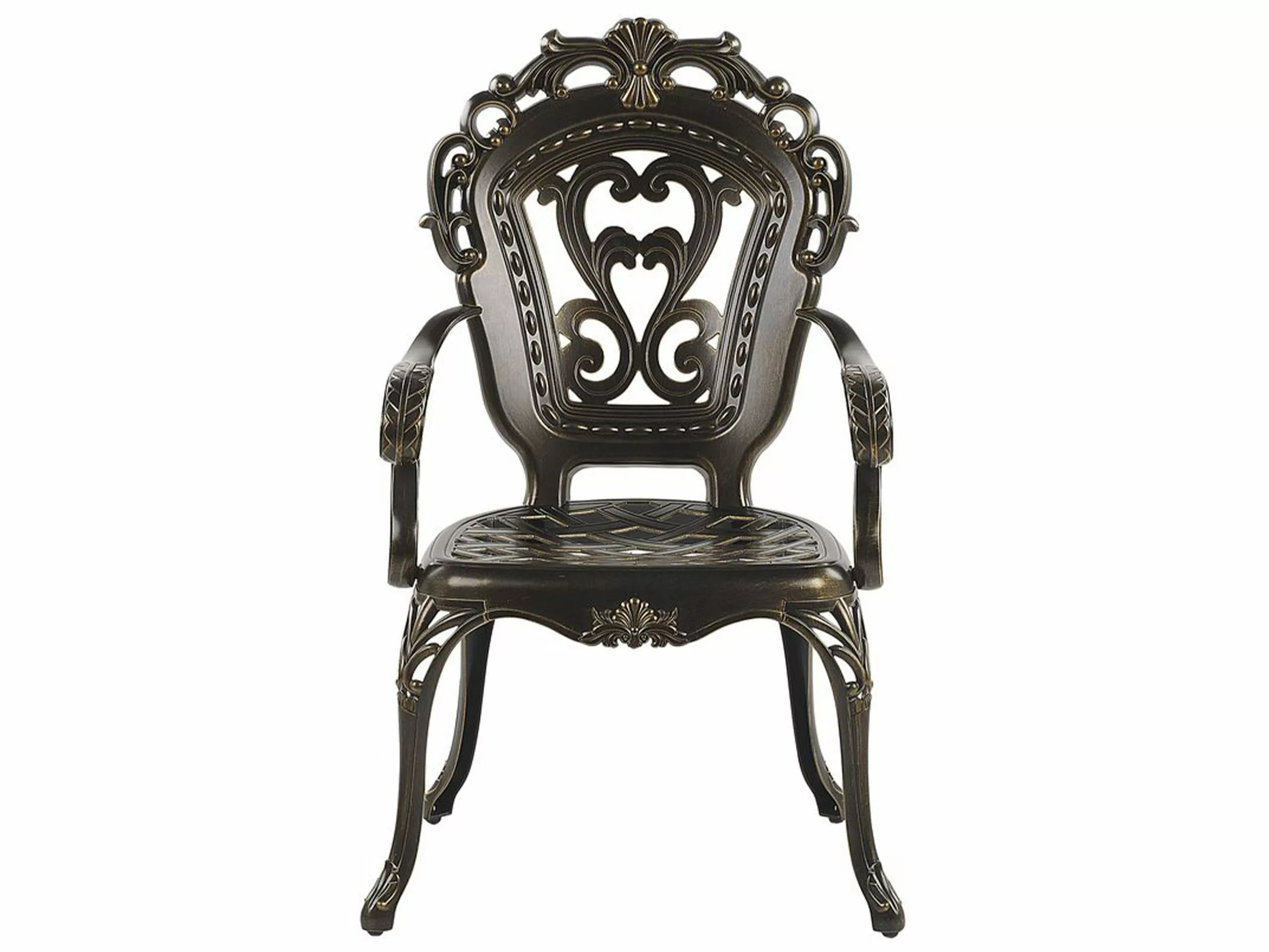 Beliani Tuinset Aluminium Bruin SAPRI 12 Beliani Tuinset Aluminium Bruin SAPRI - Afbeelding 10